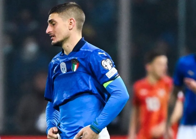 'Leave younger Italy players alone' - Verratti in plea for understanding after shock World Cup qualifying exit - Bóng Đá
