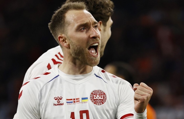 Hà Lan 4-2 Đan Mạch, Eriksen ghi bàn - Bóng Đá