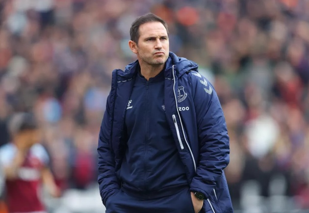 FRANK LAMPARD ADMITS HE IS STILL WORRIED ABOUT HIS EVERTON SIDE'S CHARACTER AFTER THEIR 2-1 LOSS TO WEST HAM - Bóng Đá