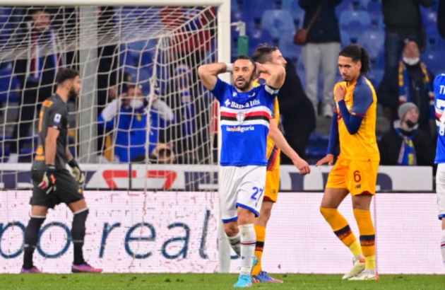 Ảnh Sampdoria 0-1 Roma - Bóng Đá