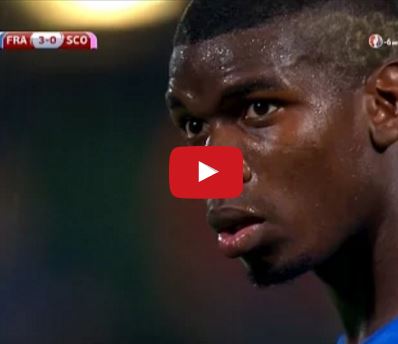 Màn trình diễn của Paul Pogba vs Scotland