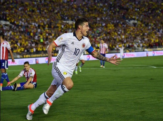 Pha dứt điểm quyết đoán của James Rodriguez vs Paraguay