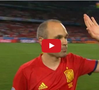 Andres Iniesta chơi cực hay trong trận gặp Thổ Nhĩ Kỳ