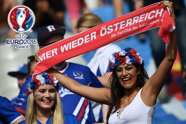 “Lác mắt” trước dàn CĐV nữ xinh đẹp của ĐT Iceland