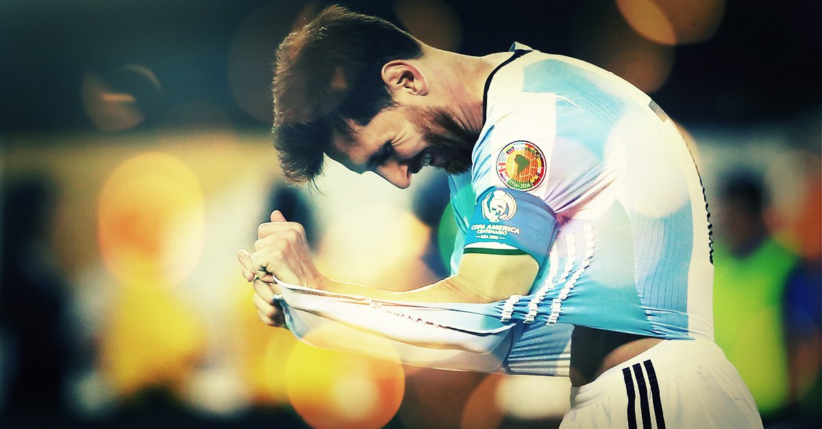 SỐC: Messi tuyên bố từ giã đội tuyển quốc gia