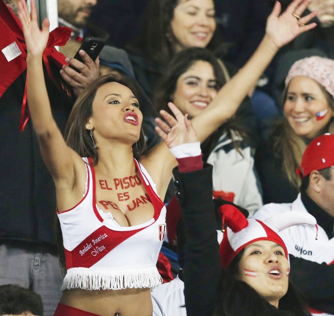 Cùng nhìn lại những bóng hồng rực lửa Copa America 2016