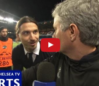 Ảnh bài viết Jose Mourinho giật mình vì trò đùa của Zlatan Ibrahimovic.