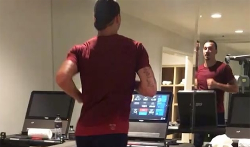Ibrahimovic tập luyện điên cuồng, sẵn sàng "gây bão" ở MU