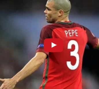 Pepe phòng ngự cực hay trong trận chung kết EURO 2016