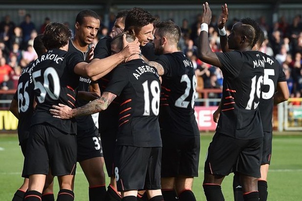 Liverpool thắng "5 sao", tân binh Grujic ra mắt ấn tượng