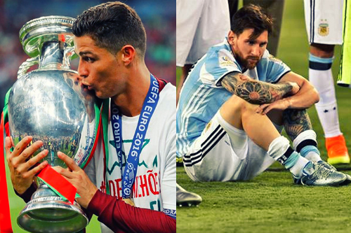 Messi nên học tập tinh thần thủ lĩnh của Ronaldo