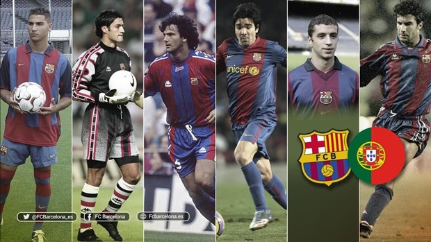 Gomes, Figo và 5 cầu thủ người Bồ từng khoác áo Barcelona