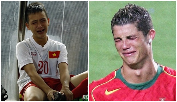 Nước mắt U16, nước mắt Ronaldo