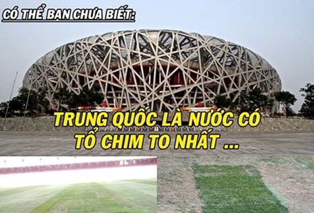 Ảnh chế: Trung Quốc trình làng ‘Tổ Chim’ thế hệ mới; Mourinho chờ đợi Pogba trong vô vọng
