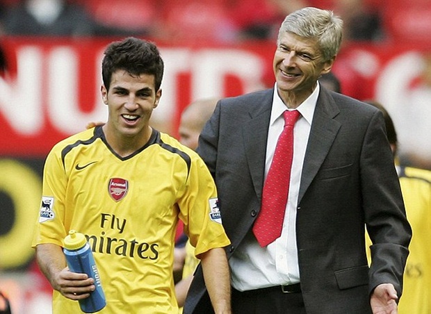 Fabregas: Arsene Wenger là người cha thứ hai của tôi