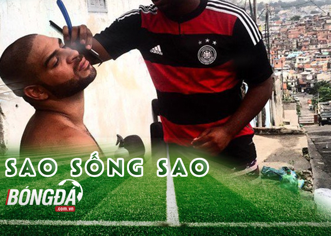 Adriano: "ngôi sao xấu xí nhất của bóng đá Brazil"