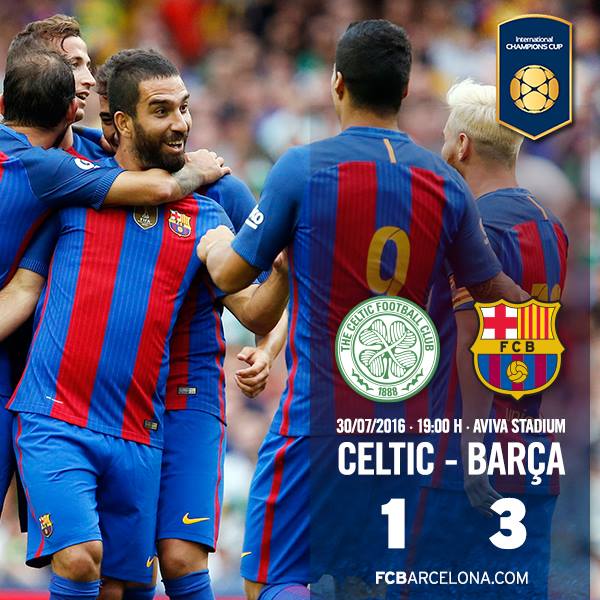 Ảnh bài viết Celtic 1-3 Barcelona (ICC Cup 2016)
