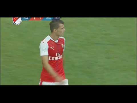 Ảnh bài viết Màn trình diễn của Granit Xhaka trên đất Mỹ