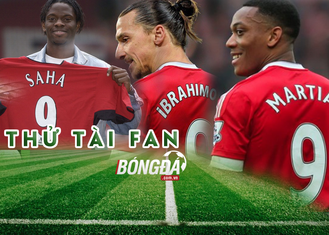 Ảnh bài viết Những cầu thủ mang áo số 9 của M.U trong kỉ nguyên Premier League