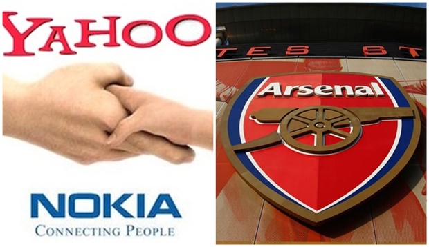 Sau Nokia, Yahoo sẽ là… Arsenal?