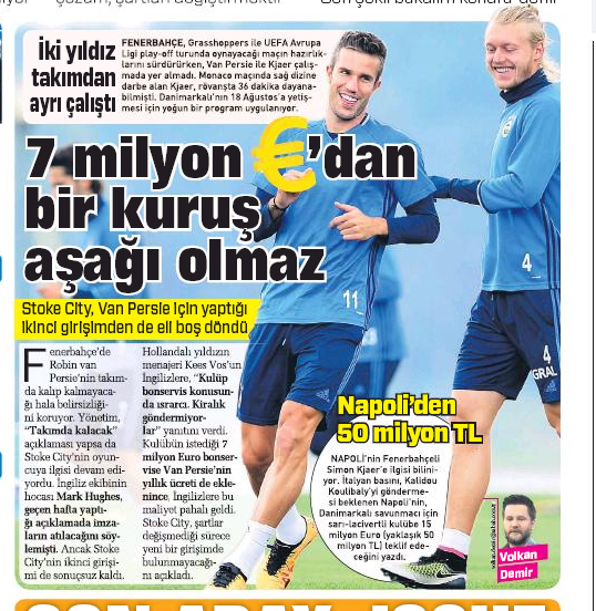 Ảnh bài viết Stoke City vẫn mơ về Van Persie