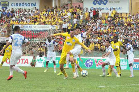 Sông Lam Nghệ An 1-0 FLC Thanh Hóa (Vòng 20 V-League 2016)