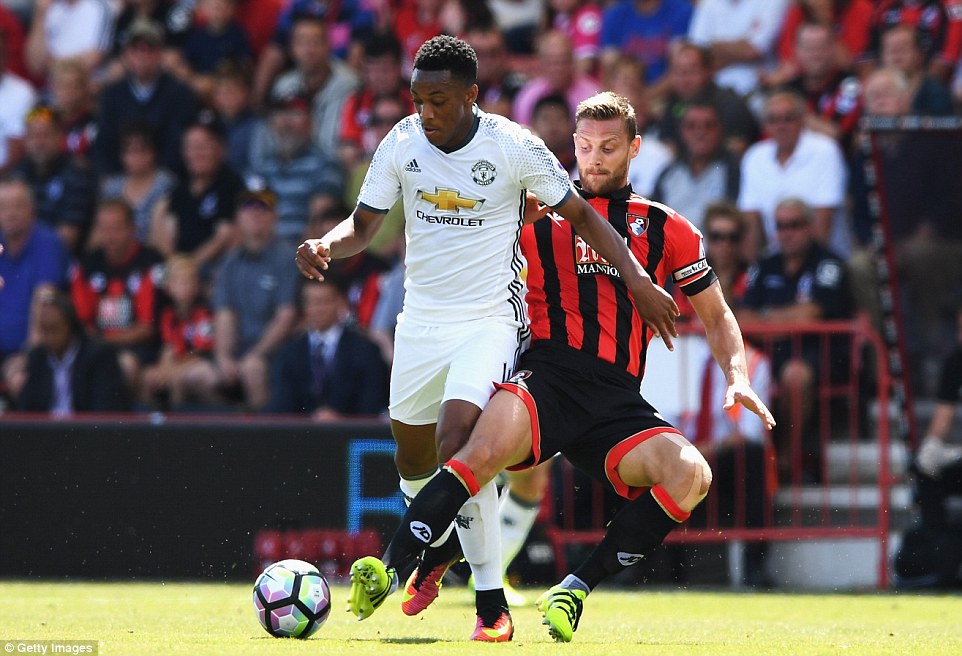 Ảnh bài viết Màn trình diễn của Anthony Martial vs Bournemouth