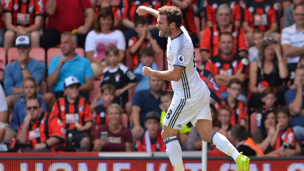 M.U đại thắng, Mourinho khen Juan Mata hết lời