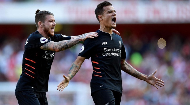 Ảnh bài viết Siêu phẩm đá phạt của Philippe Coutinho vào lưới Arsenal