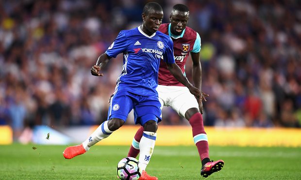 Ảnh bài viết N'Golo Kante chơi cực hay vs West Ham