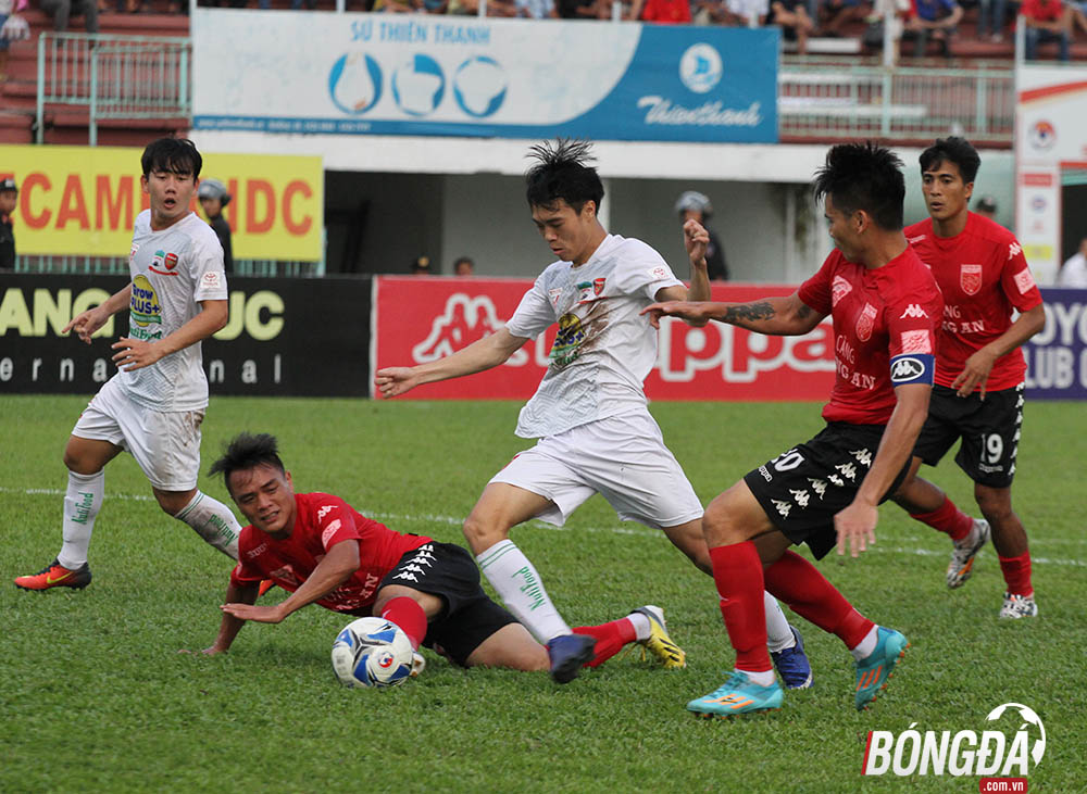 Long An 1-3 Hoàng Anh Gia Lai (Vòng 21 V-League 2016)