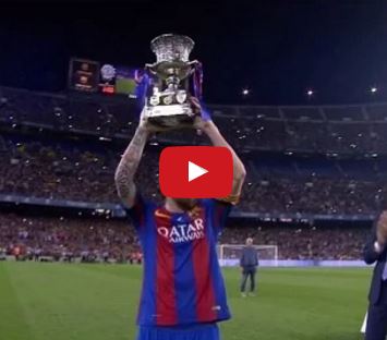 Lionel Messi chơi cực hay trong trận Barcelona - Sevilla