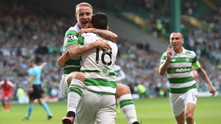 Play-off Champions League: Celtic tạo mưa bàn thắng; Monaco, Roma có lợi thế