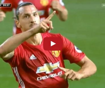 Ảnh bài viết Zlatan Ibrahimovic chứng tỏ đẳng cấp trong trận M.U - Southampton