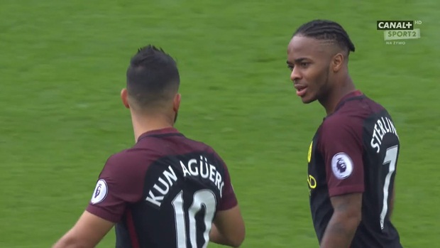 Màn trình diễn của Sterling và Aguero trước Stoke City