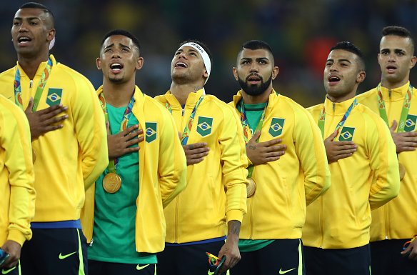 Người Brazil "lên đỉnh" sau tấm huy chương vàng Olympic