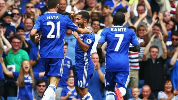 Thảm sát Burnley, Chelsea tạm thời dẫn đầu Premier League