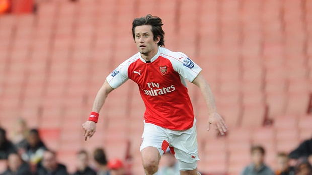 Ảnh bài viết Rời Arsenal, Rosicky về quê dưỡng già