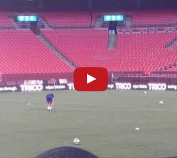 Ảnh bài viết Wayne Rooney và Juan Mata luyện kĩ năng đá phạt