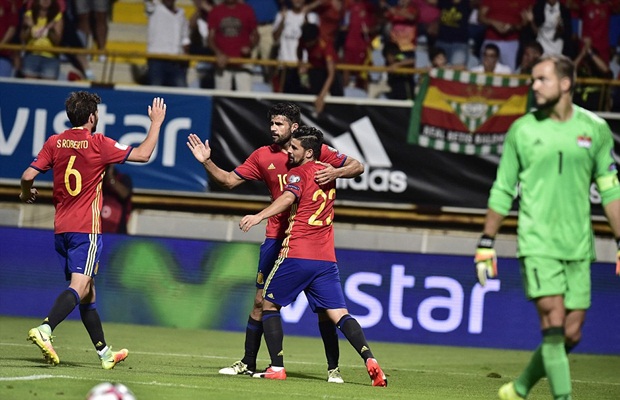 Ảnh bài viết Vòng loại World Cup 2018: Tây Ban Nha 8-0 Liechtenstein