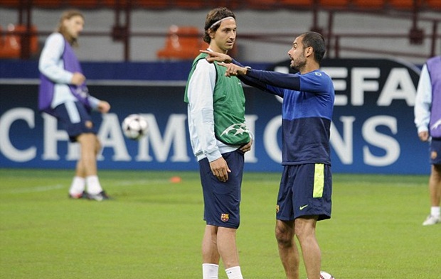 Ảnh bài viết Tái ngộ Ibrahimovic, Pep Guardiola phản ứng ra sao?