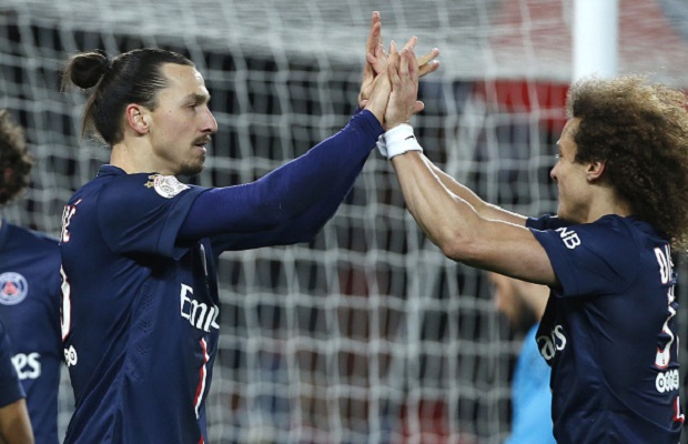 'PSG nhớ Ibrahimovic và David Luiz'