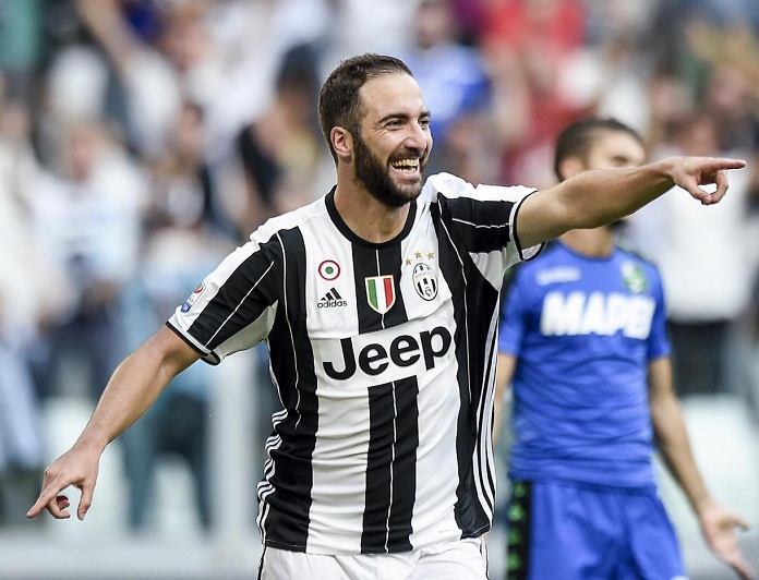 Ảnh bài viết Gonzalo Higuain lại ghi bàn ầm ầm cho Juventus.