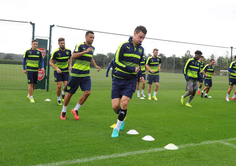 Tình hình lực lượng Arsenal: Koscielny ổn, Ramsey vẫn chưa trở lại