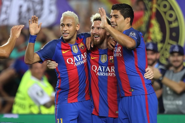 MSN tỏa sáng, Barca hủy diệt Celtic với tỷ số 7-0