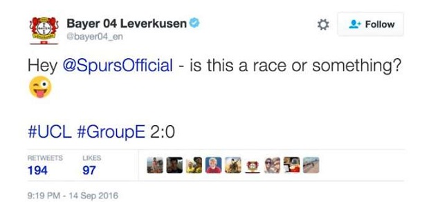 Leverkusen hối hận sau khi 'dìm hàng' Tottenham