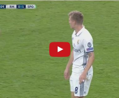 Ảnh bài viết Màn trình diễn của Toni Kroos vs Sporting Lisbon