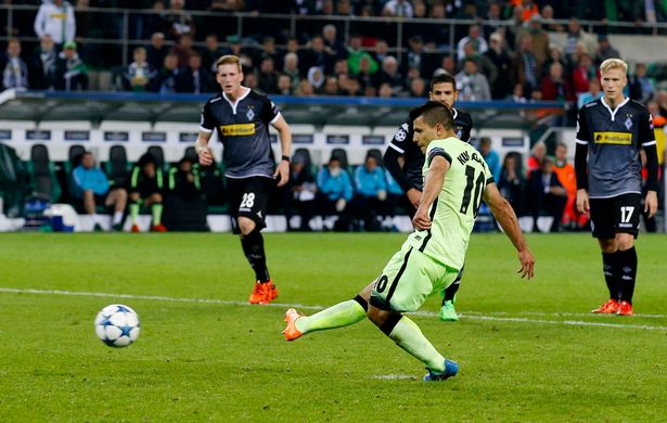 Ảnh bài viết Sergio Aguero chơi cực hay vs Borussia Monchengladbach