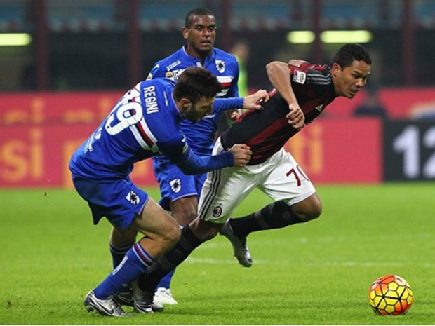 Bacca tỏa sáng, Milan thoát hiểm phút cuối