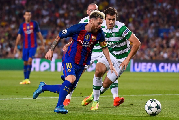 Lionel Messi ở đâu khi đặt cạnh "Saeta rubia"?